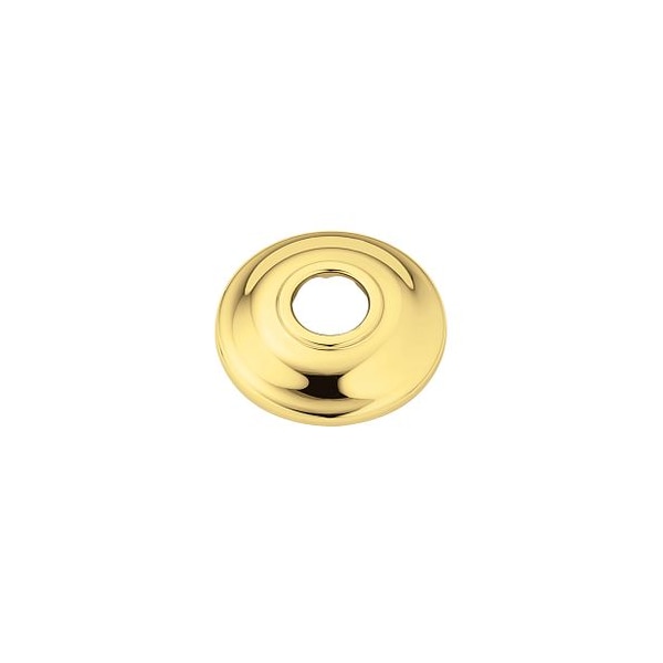 Polished Brass Shower Arm Flange